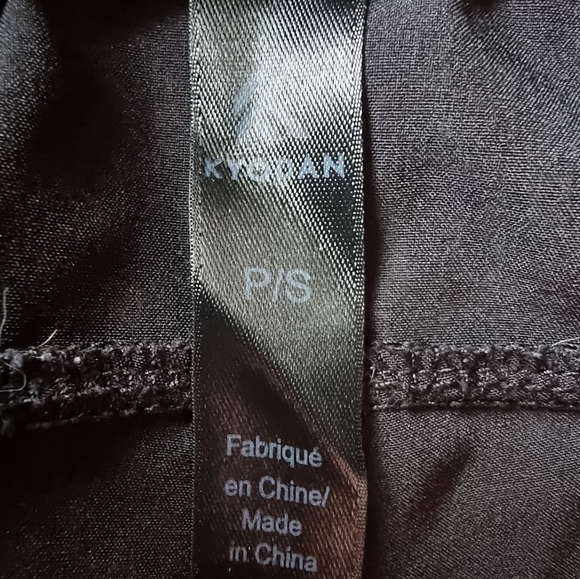 ๐3/$40 Sale! Kyodan Activewear Quick Dry Capris With Mesh Fabric & Side Ties - Picture 11 of 12